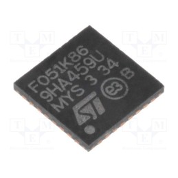 1 pcs x STMicroelectronics - STM32F051K8U6 - IC: ARM microcontroller, 48MHz, UFQFPN32, 2÷3.6VDC