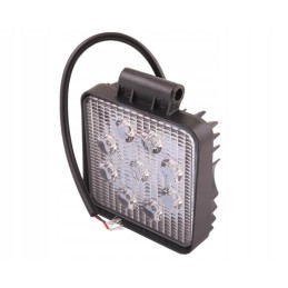 Square work lamp 27w 9 led glanz l0077g