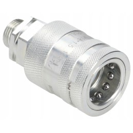 Hydraulic quick connector Euro socket M18x1 5 external