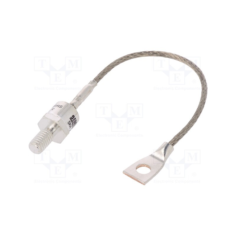 1 pcs x SEMIKRON DANFOSS - SKR 20/16 02235040 - Diode: rectifying, 1600V, 1.55V, 20A, cathode to stud, E9, M6