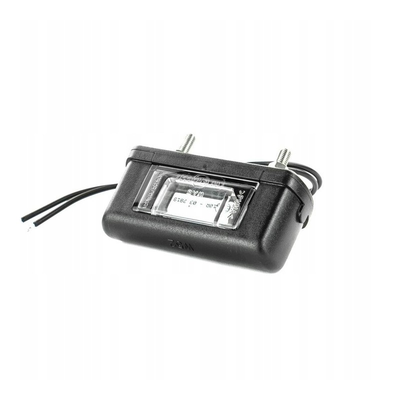 The LED license plate illumination lamp was