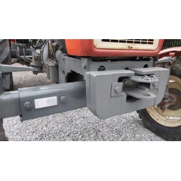 White rectangular reflector, glued