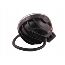 Mini round work lamp 12w 4 LED glanz