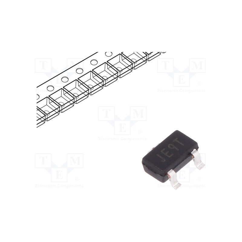 1 pcs x MICROCHIP TECHNOLOGY - MCP1754ST-5002E/CB - IC: voltage regulator, LDO,linear,fixed, 5V, 0.15A, SOT23A, SMD