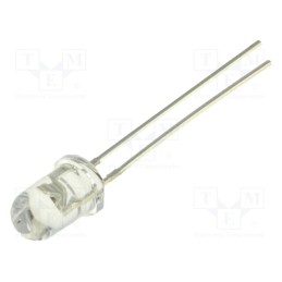 1 pcs x OPTOSUPPLY - OS5RPM5B61A - LED, 5mm, red, 2180÷3000(typ)-4200mcd, 60°, Front: convex, 1.8÷2.6V