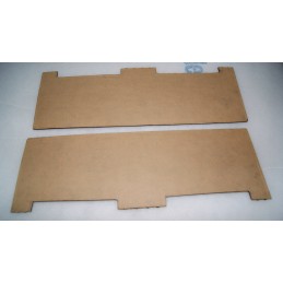 Fendt 300 cabin filter housing damping plates