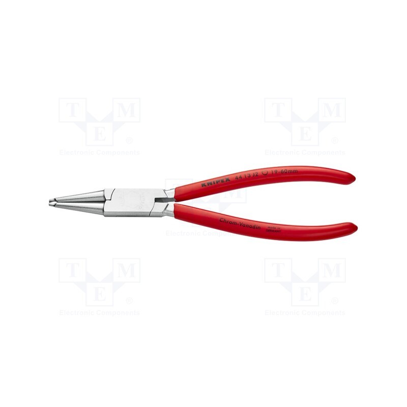 1 pcs x KNIPEX - 44 13 J2 - Pliers, for circlip, internal, 19÷60mm, Pliers len: 180mm