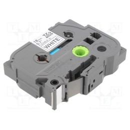 1 pcs x BROTHER - TZE-FX241 - Tape, 18mm, 8m, white, Character colour: black