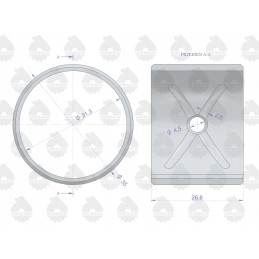 Connecting rod bush nom n 0 00 mf 3 original Ursus