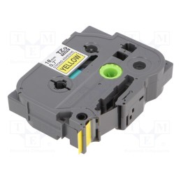 1 pcs x BROTHER - TZE-S641 - Tape, 18mm, 8m, yellow, Character colour: black, laminated,glued