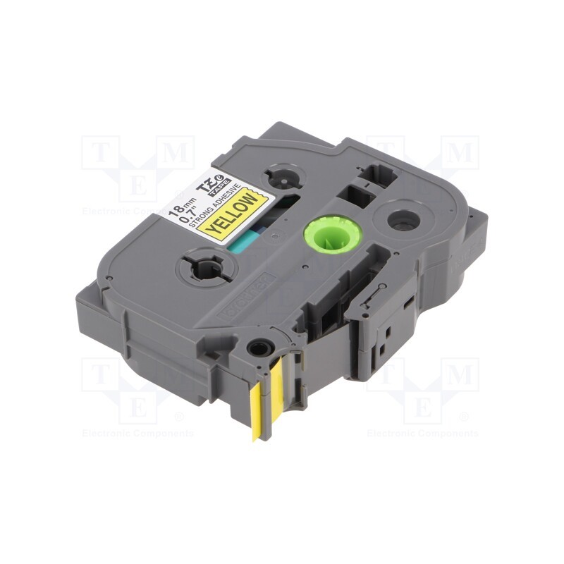 1 pcs x BROTHER - TZE-S641 - Tape, 18mm, 8m, yellow, Character colour: black, laminated,glued
