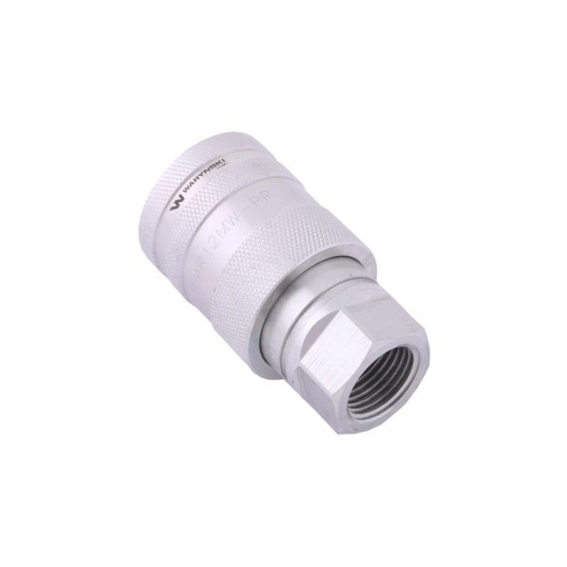 Hydraulic quick connector, socket G1 2, internal Euro pp