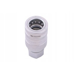 Hydraulic quick connector, socket G1 2, internal Euro pp