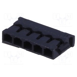 5 pcs x ADAM TECH - 12CH-A4-05-BK - Plug, wire-board, female, 1.2mm, PIN: 5, IDC, for cable, -25÷85°C