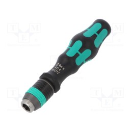 1 pcs x WERA - 5051272001 - Screwdriver handle, with quick-release chuck, 90mm