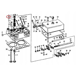Valve spring plate ursus c 330 50001140