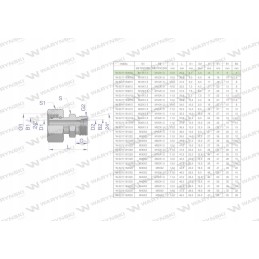 Hydra connector a m14x1 5 08l b m12x1 5 06l 2pcs