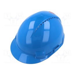 1 pcs x 3M - G3000CUV-BB - Protective helmet, vented, Size: 53÷62mm, blue, HDPE, G3000, 310g