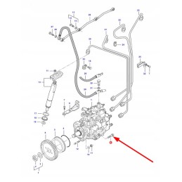 V836659038 injection pump special screw m8x35