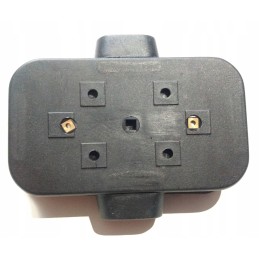 Hermetic box for connecting 8-unit electrical cables