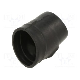 1 pcs x TE Connectivity - 224W221-25-0 - Heat shrink boot, glueless,angular, 9.3mm, black, -75÷175°C