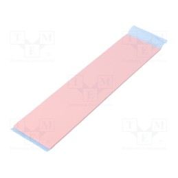 1 pcs x - SP_3.0 RÓŻOWA 3W/MK 50X200X2 - Tape: heat transfer, W: 50mm, L: 200mm, Thk: 2000um, 3W/mK, silicone
