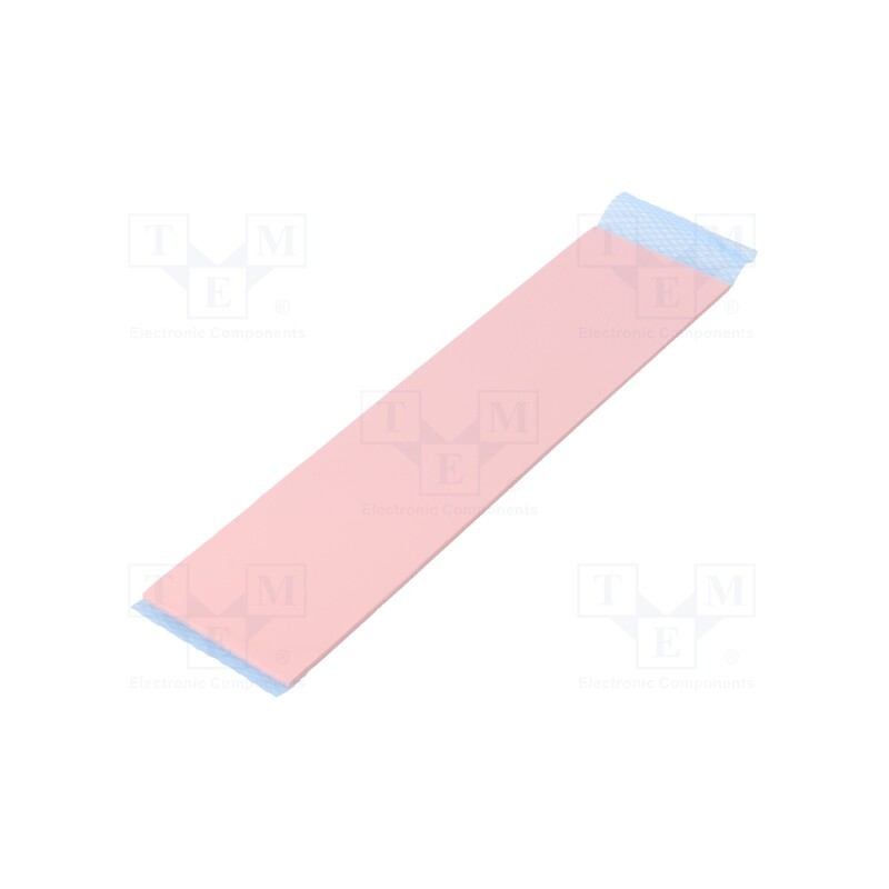 1 pcs x - SP_3.0 RÓŻOWA 3W/MK 50X200X2 - Tape: heat transfer, W: 50mm, L: 200mm, Thk: 2000um, 3W/mK, silicone