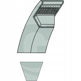 V-belt spa1232 spa 1232 ursus c 385