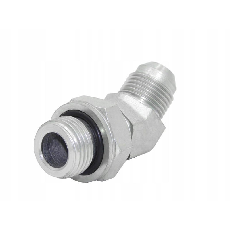 Elbow with locknut 45 degrees bsp 1 2 unf 7 8