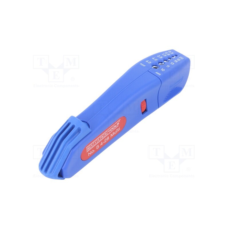 1 pcs x WEICON - NO. S4-28 MULTI - Stripping tool, Øcable: 4÷28mm, 0.5÷6mm2, Wire: round