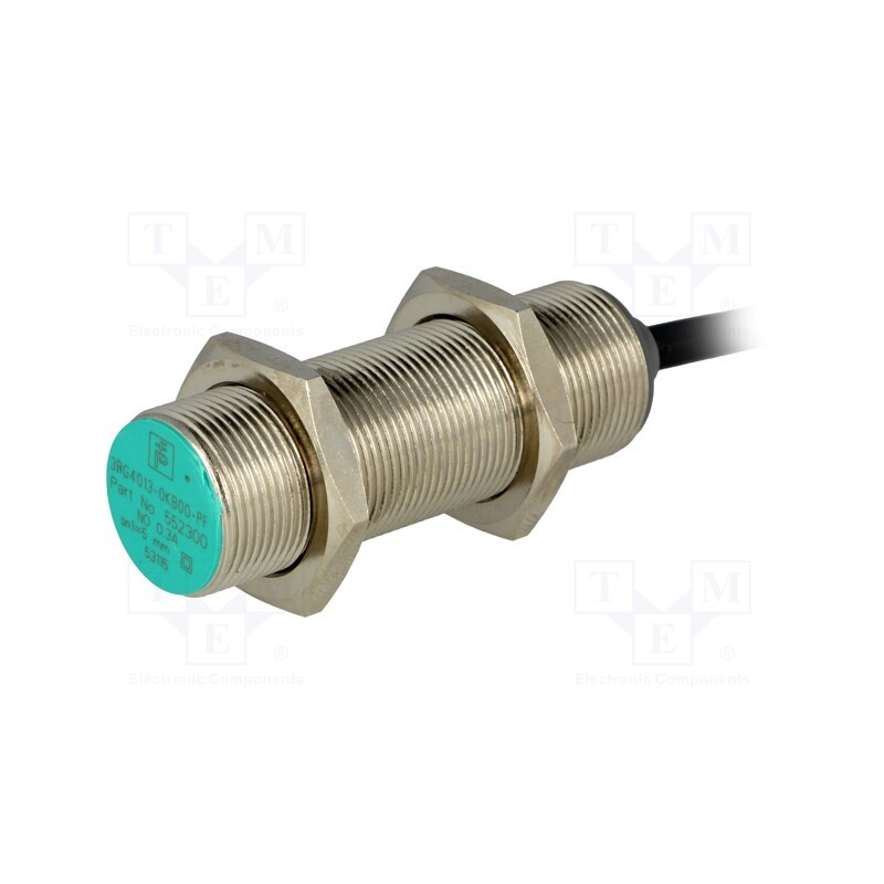 1 pcs x PEPPERL+FUCHS - 3RG4013-0KB00 - Sensor: inductive, OUT: 2-wire NO, 0÷5mm, 20÷265VAC, 20÷320VDC, M18
