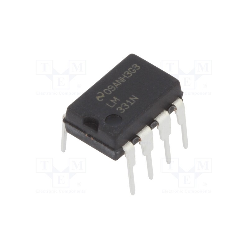 1 pcs x TEXAS INSTRUMENTS - LM331N/NOPB - IC: U/f converter, 153uA, 4÷40VDC, DIP8, 0÷40V