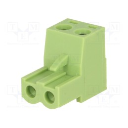 5 pcs x XINYA - XY2500F-B(5.08)-2P - Pluggable terminal block, 5.08mm, ways: 2, straight, plug, female