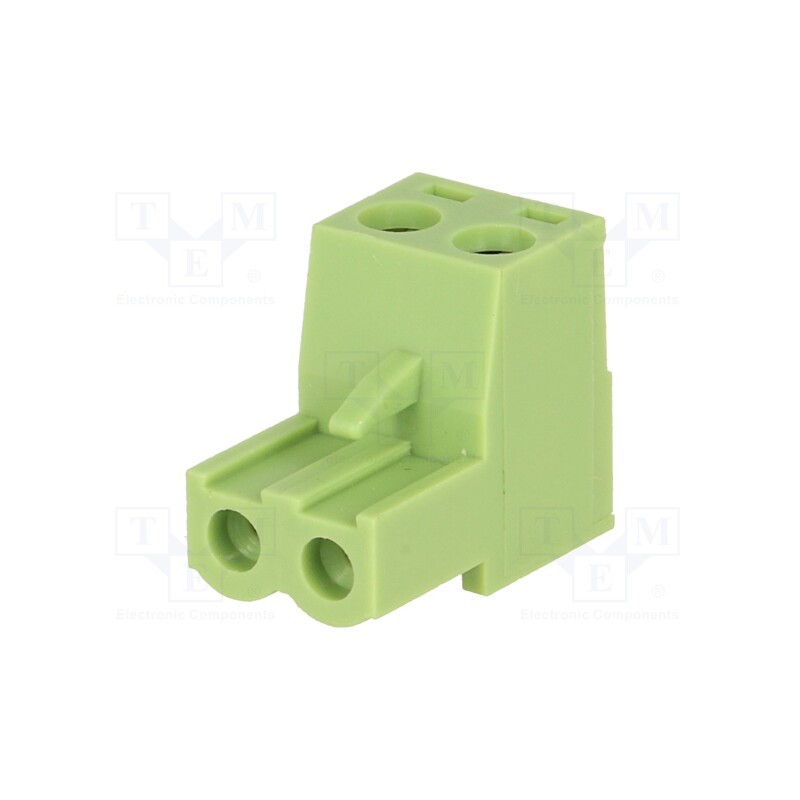 5 pcs x XINYA - XY2500F-B(5.08)-2P - Pluggable terminal block, 5.08mm, ways: 2, straight, plug, female