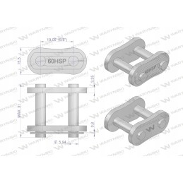 Warynski reinforced z60sp chain lock