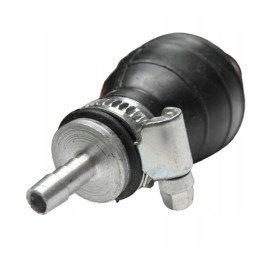 Hand pump with a valve for a 6 pc cable, 6 devices