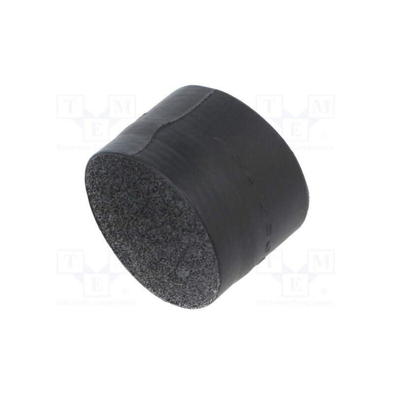 1 pcs x TE Connectivity - 202A121-25/225-0 - Heat shrink boot, straight,glued, 17.8mm, L: 38.1mm, black