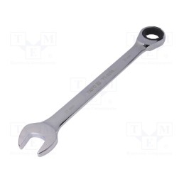 1 pcs x YATO - YT-0204 - Wrench, combination spanner,with ratchet, 27mm
