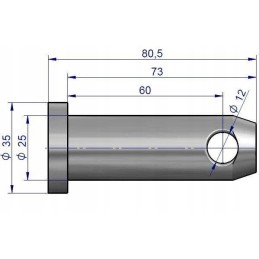Lower link pins mf3 motogeneric