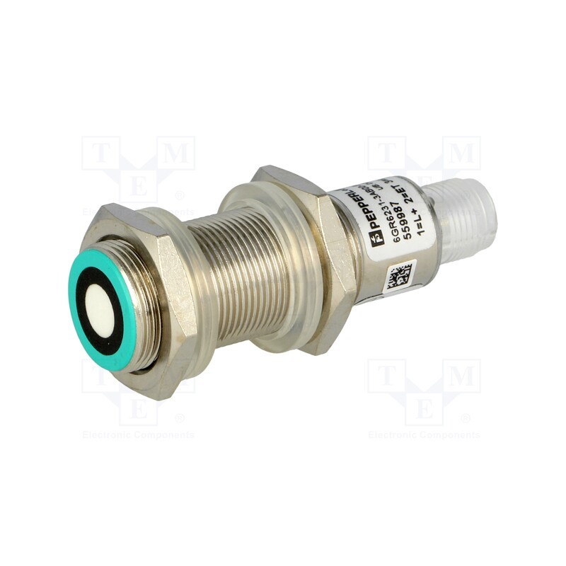 1 pcs x PEPPERL+FUCHS - 6GR6231-3AB00 - Sensor: ultrasonic, straight, Range: 0.025÷0.4m, PNP / NO, 150mA