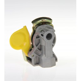 M22 hard pneumatic air connector, yellow