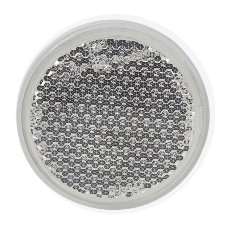 Was universal reflector, round, diameter 75, white