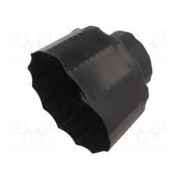 1 pcs x RADPOL - WKE1M1780 - Heat shrink boot, 178/105mm, black, No.of term: 1