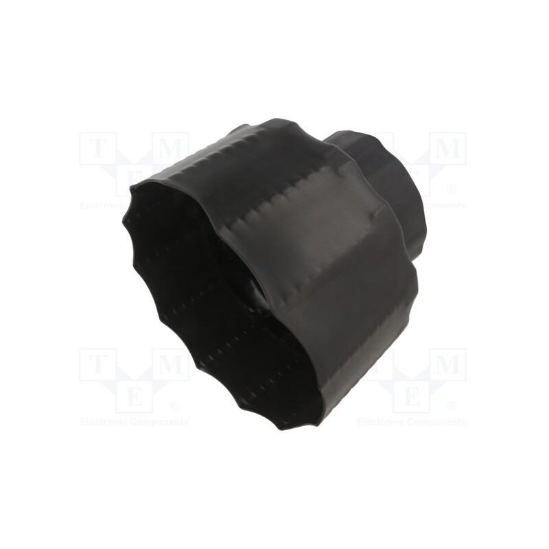 1 pcs x RADPOL - WKE1M1780 - Heat shrink boot, 178/105mm, black, No.of term: 1