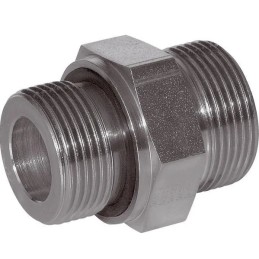 Straight connection with gasket 3 8 bsp m18x1 5 12l