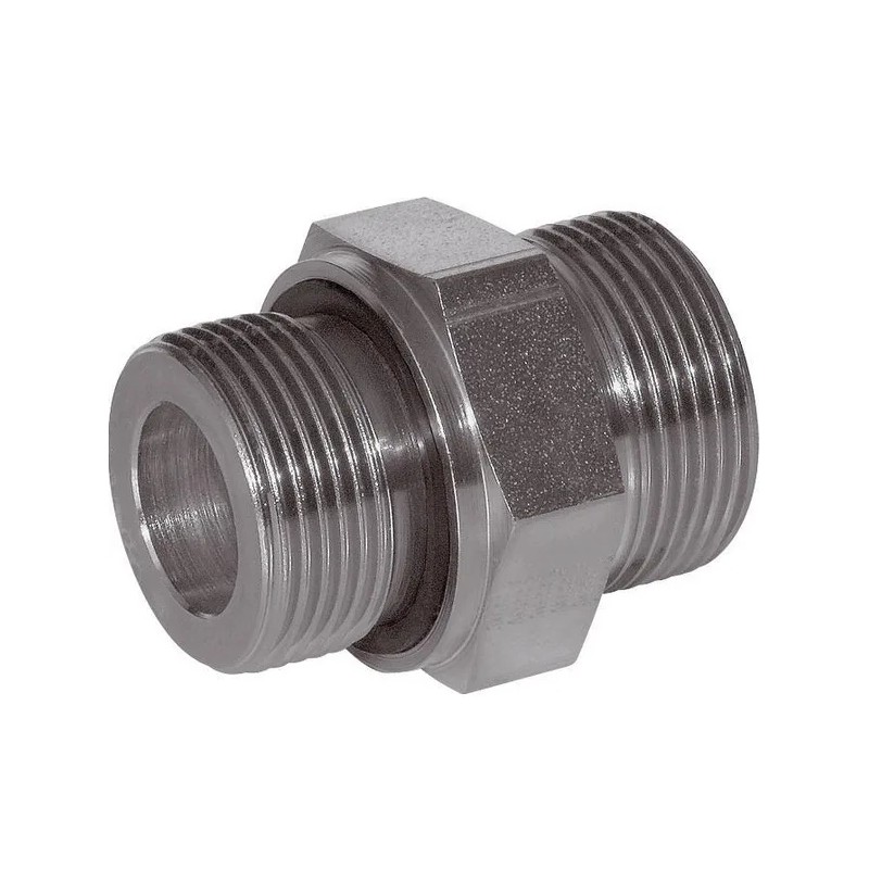 Straight connection with gasket 3 8 bsp m18x1 5 12l