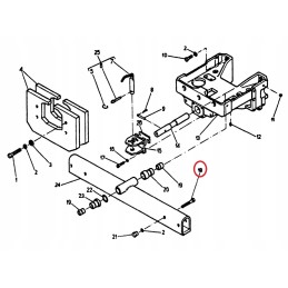 Valve rocker bracket bolt for c 330 500011