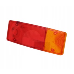 Was the lamp shade of the rear right combination lamp in 549p