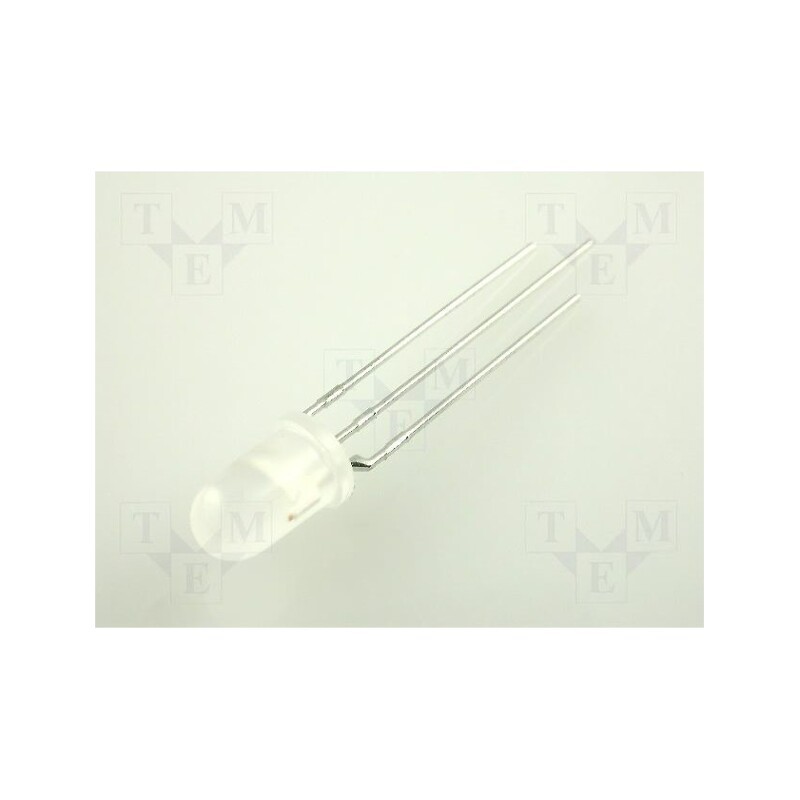 2 pcs x KINGBRIGHT ELECTRONIC - L-59EGW-CA - LED, 5mm, red/green, 60°, Front: convex, 2÷2.5/2.2÷2.5V