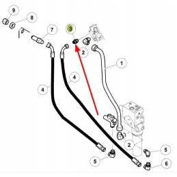 6005027137 hydraulic connector